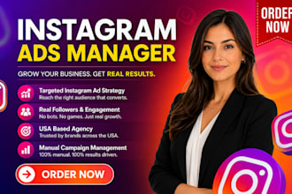 be your instagram ads, instagram growth and content creation