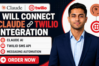 connect claude twilio integration claude ai twilio SMS API messaging automation