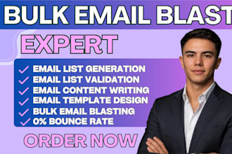 send bulk email marketing, bulk email blast, email campaign