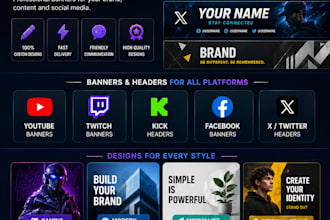 professional social media banners