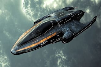 do sci fi spaceship design