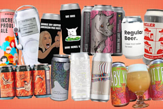 make best beer can or bottle label design
