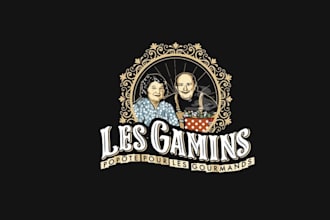 design believable classic food truck restaurant logo