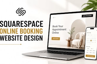 build squarespace website redesign squarespace online booking development