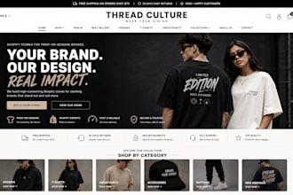 shopify print on demand shopify clothing store printify shopify streetwear store