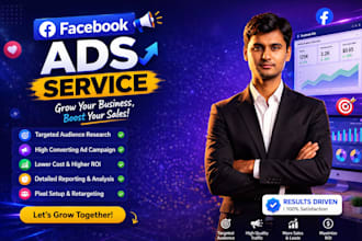 do setup high quality facebook ads to manage your online business for lead sels