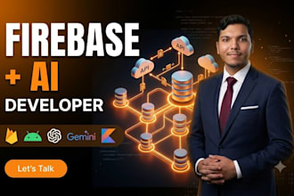 do android app development firebase integration ai app developer mobile app