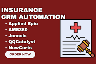 migrate insurance CRM with jenesis ams360 nowcerts applied epic qqcatalyst