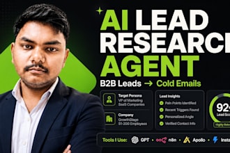 help you find targeted leads and write personalized emails