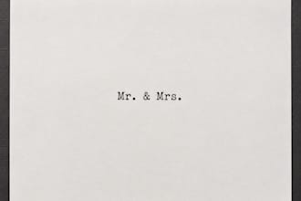 handwrite your text in typewrite style calligraphy
