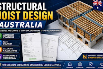 design accurate structural joist design plans for australia