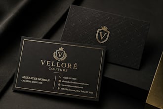design professional luxury business card design