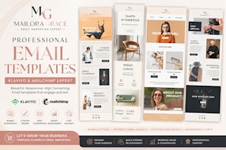 setup shopify klaviyo email  marketing, newletter, email campangin