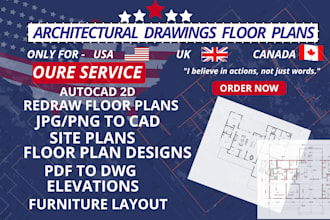 do architectural drawing floor plan