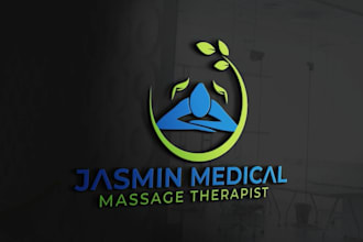 design massage therapy wellness spa skin care yoga logo