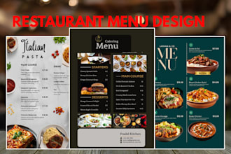 design food menu restaurant menu design food menu design digital menu design