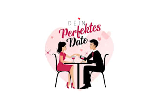 do sexy dating romantic logo in 24 hours
