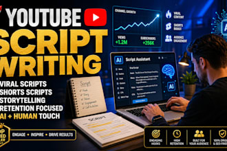 write professional scripts for reels shorts and videos