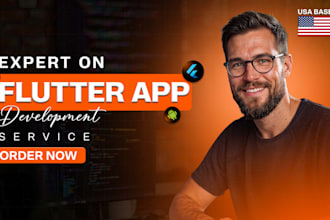 do expert flutter ios and android app development