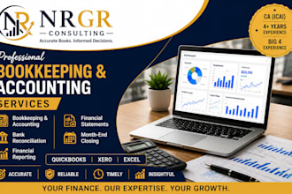 do bookkeeping, accounting, and financial reporting services