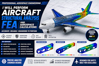 perform aircraft structural analysis fea and aerospace calculations