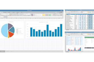 create professional excel graphs charts and dashboards