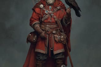 fantasy character art and fantasy character art