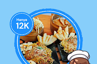 design professional food menu poster for restaurant and cafe