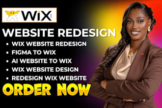 wix website redesign, redesign wix website, wix website revamp