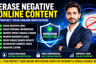 remove mugshots delete negative links news cases articles and bad google results