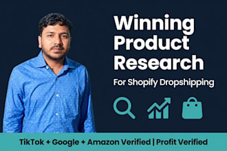 do manual product research for shopify dropshipping store growth