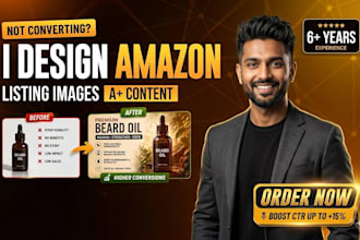 design amazon a plus content and product listing