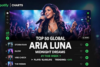 pin spotify track music, apple music to top 50 spotify chart successful