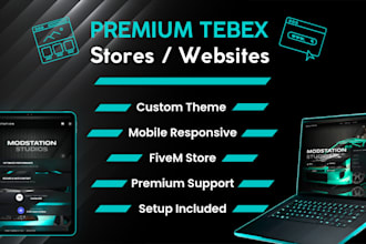 create and code a custom tebex template for fivem, minecraft, rust and more