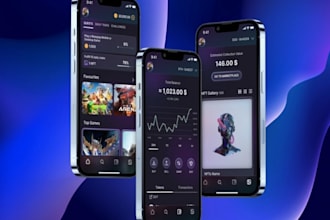 build crypto wallet app crypto exchange blockchain fintech app money transfer