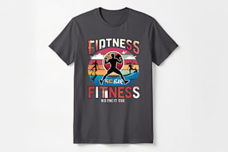 create modern and trendy tshirt design for your brand