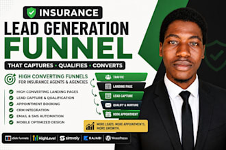 build a high converting insurance lead generation funnel