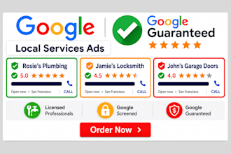 setup google local service ads lsa guaranteed to get leads