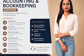 provide professional accounting bookkeeping gst and tax services