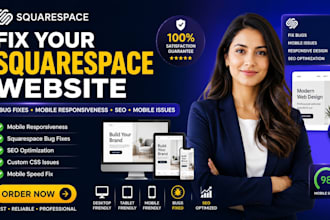 migrate fix squarespace errors mobile responsive customize squarespace SEO