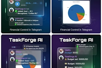 build a complete telegram personal finance bot