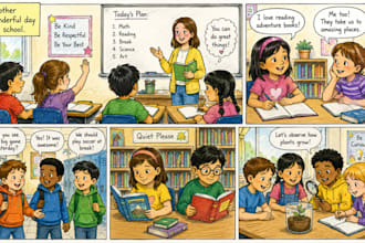 draw comic children book illustration comic strip digital art anime illustration