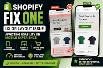 do a shopify mobile cro and UX audit to boost conversions
