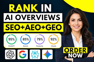 do complete website local GEO,aeo,SEO off page, backlinks building for ai search