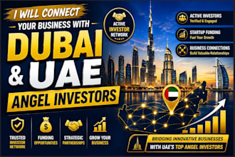 connect your business with active dubai and uae angel investors