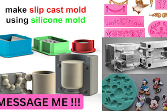 design custom silicone mold injection mold plastic mold resin chocolate soap