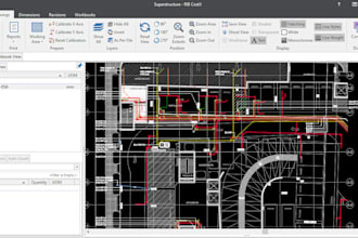 prepare boq and quantity takeoff using costx