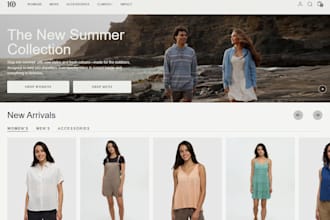 design y2k streetwear shopify website for your brand