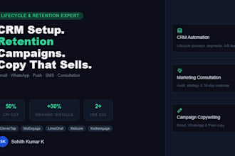 lifecycle marketing consultation for d2c and customer retention