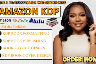 do book formatting, book editing, book publishing on amazon kdp self publishing